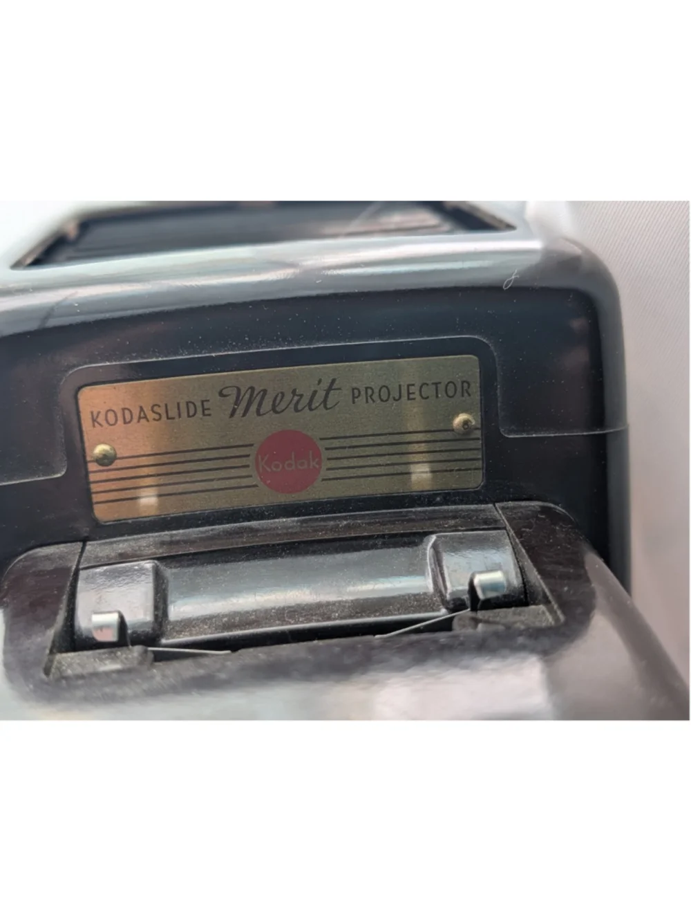 Vintage Kodak Kodaslide Merit 35mm Slide Projector Works Box Manual 1950s